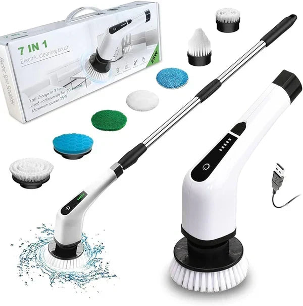 9 in 1 Electric Cleaning Brush – فرشاة تنظيف كهربائية 9 في 1